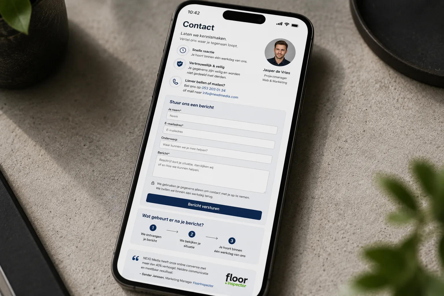 Dit is waarom bezoekers afhaken op je contactpagina